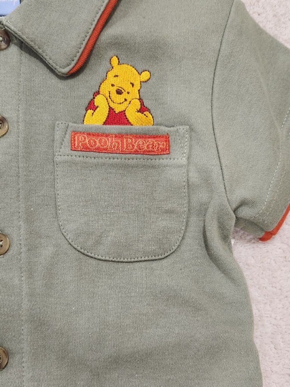 Disney - Baby Boys' 3-Pc Pooh & Lumpy Short Set - Picture 4 of 9